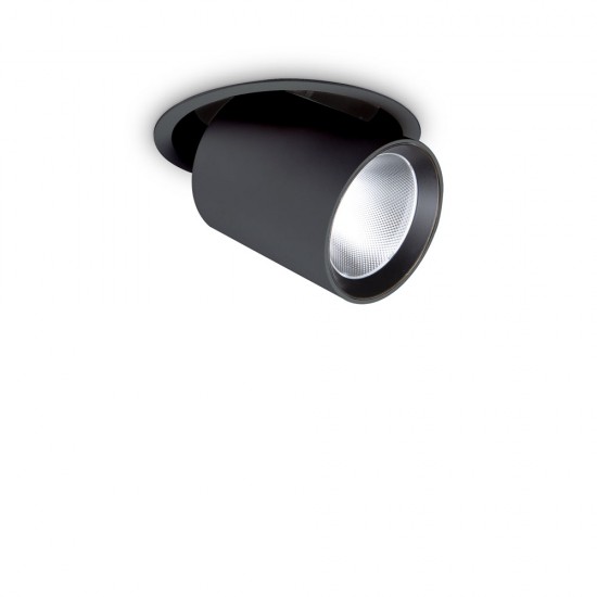 Downlight Incastrat Ideal Lux Nova 30W 4000K Bk Led, Negru, 267944, Italia