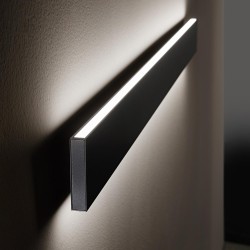Plafoniera Tehnica Ideal Lux Linus Ap Bk 4000K Led, Negru, 268071, Italia