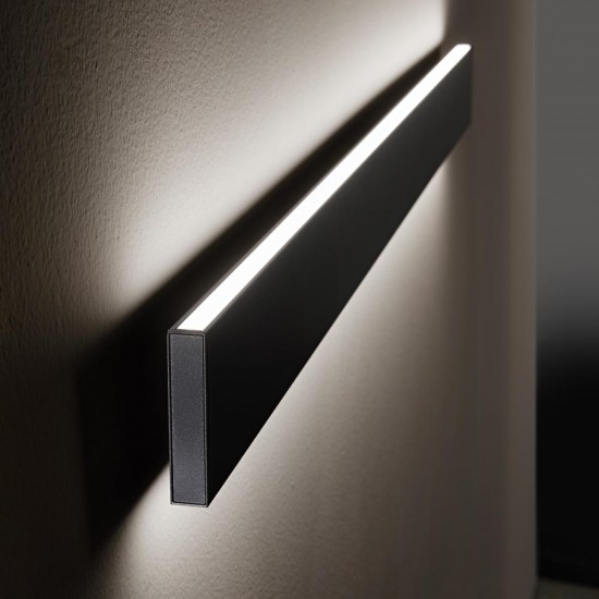 Plafoniera Tehnica Ideal Lux Linus Ap Bk 4000K Led, Negru, 268071, Italia