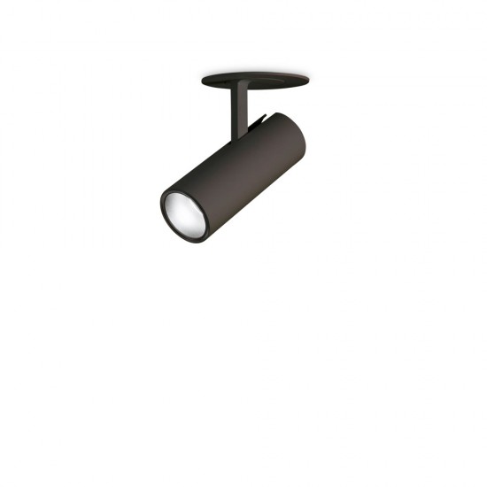 Downlight Incastrat Ideal Lux Play Fi Bk Led, Negru, 268088, Italia