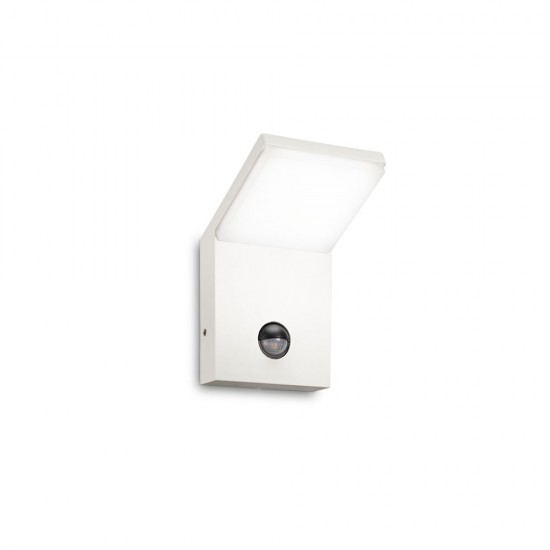Aplica Exterior Ideal Lux Style Ap Sensor Bianco 3000K Led, Alb, 269146, Italia