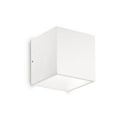 Aplica Exterior Ideal Lux Rubik Ap1 D10 Bianco 3000K Led, Alb, 269313, Italia