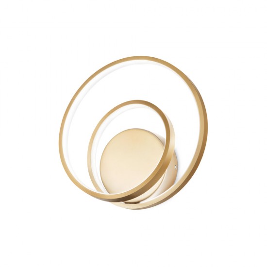 Aplica Ideal Lux Oz Ap Oro Led, Auriu, 269405, Italia