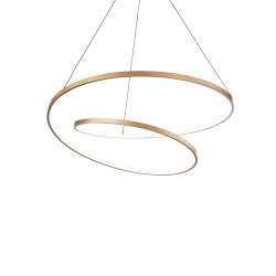 Suspensie Ideal Lux Oz Sp D60 Oro Led, Auriu, 269443, Italia