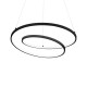Suspensie Ideal Lux Oz Sp D80 Nero Led, Negru, 269450, Italia