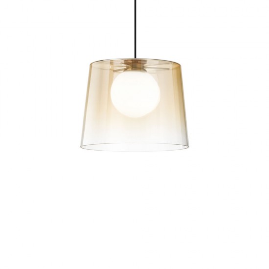 Pendul Ideal Lux Fade Sp1 Ambra G9, Ambra, 271316, Italia