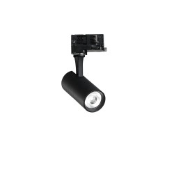 Downlight pe Sina 3 Faze Ideal Lux Fox 08W Cri80 41° 4000K Bk Led, Negru, 271446, Italia
