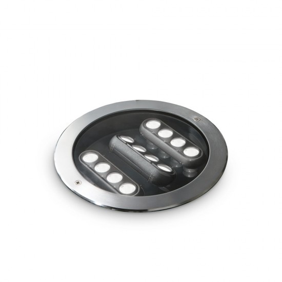 Spot Exterior Ideal Lux Taurus 20W Led, Argintiu, 277035, Italia