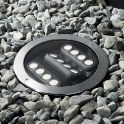 Spot Exterior Ideal Lux Taurus 20W Led, Argintiu, 277035, Italia