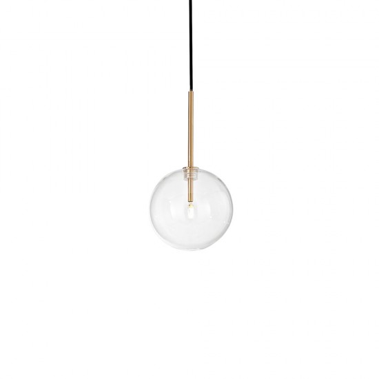 Pendul Equinoxe Sp1 D15 Ottone G4, Auriu, 277370, Ideal Lux Italia