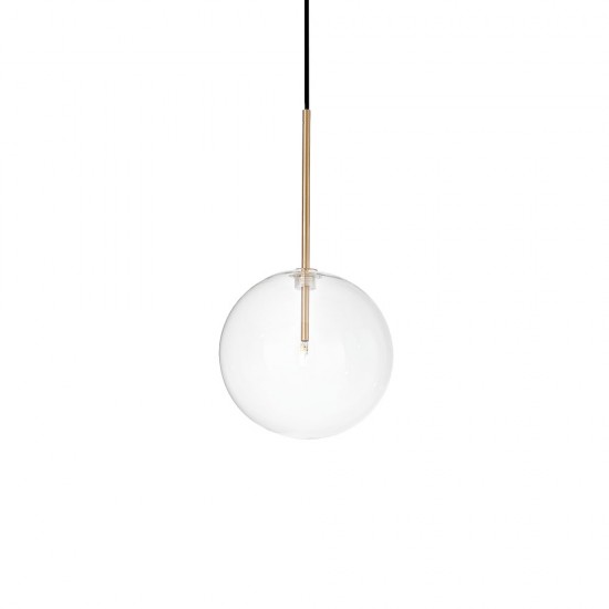 Pendul Equinoxe Sp1 D20 Ottone G4, Auriu, 277387, Ideal Lux Italia
