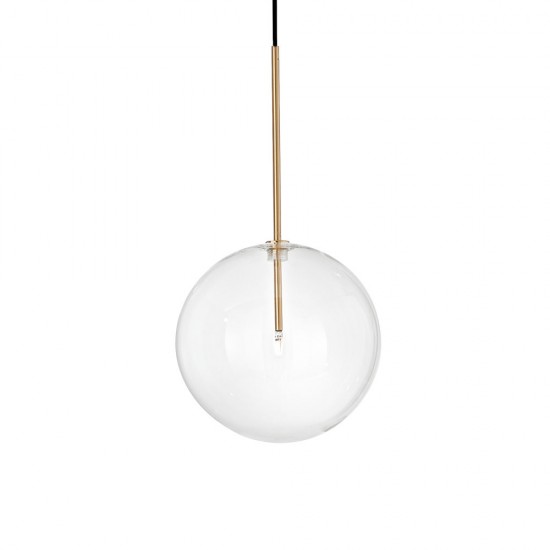 Pendul Equinoxe Sp1 D25 Ottone G4, Auriu, 277394, Ideal Lux Italia