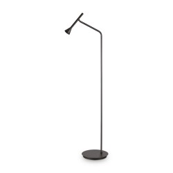Lampadar Ideal Lux Diesis Pt Nero LED, Negru, 279800, Italia