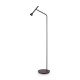Lampadar Ideal Lux Diesis Pt Nero LED, Negru, 279800, Italia