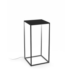 Lampadar Ipotesi Pt H73 Nero LED, Negru, 282251, Ideal Lux Italia