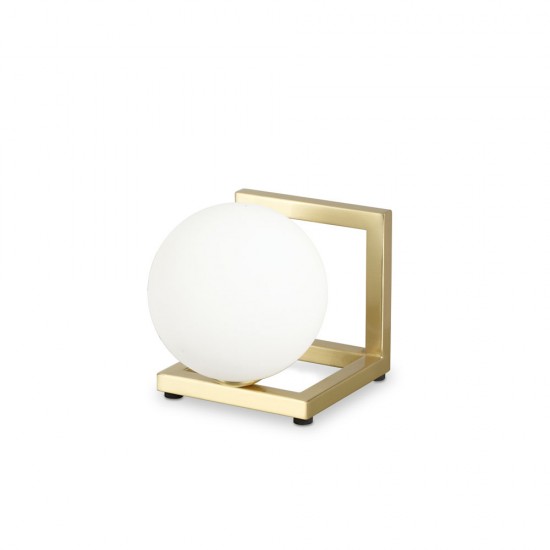 Veioza Angolo Tl1 Ottone G9, Auriu, 284361, Ideal Lux Italia