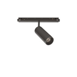 Downlight pe Sina Magnetica Ideal Lux Ego Track Single 12W 3000K Dali Bk LED, Negru, 286433, Italia