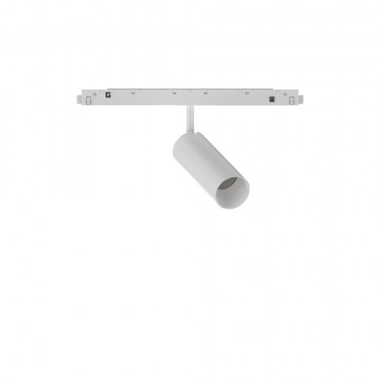 Downlight pe Sina Magnetica Ideal Lux Ego Track Single 12W 3000K Dali Wh LED, Alb, 286440, Italia