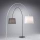 Lampadar Ideal Lux Dorsale Mpt1 Bianco E27, Alb, 286686, Italia