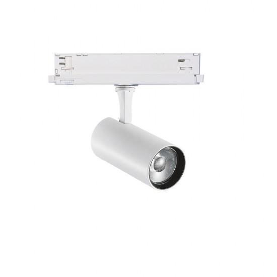 Downlight pe Sina 3 Faze Fox 15W Cri90 3000K 1-10V Wh LED, Alb, 302560, Ideal Lux Italia