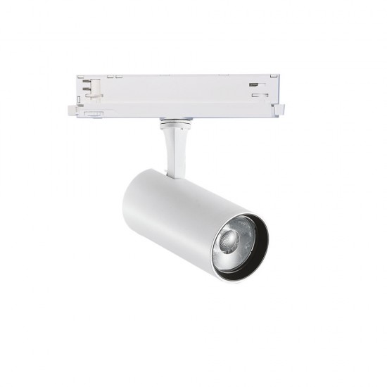Downlight pe Sina 3 Faze Fox 25W Cri90  3000K Dali Wh LED, Alb, 302621, Ideal Lux Italia