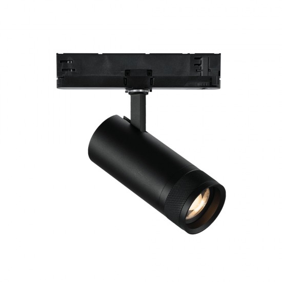 Downlight pe Sina 3 Faze Eos 25W Dali Bk LED, Negru, 303000, Ideal Lux Italia