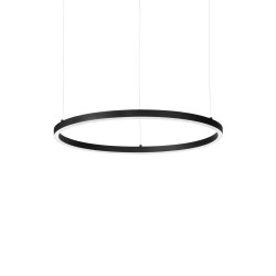 Suspensie Oracle Slim Sp D050 Round 4000K On-Off Bk LED, Negru, 304380, Ideal Lux Italia