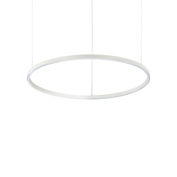 Suspensie Oracle Slim Sp D070 Round 3000K Dali Wh LED, Alb, 304403, Ideal Lux Italia
