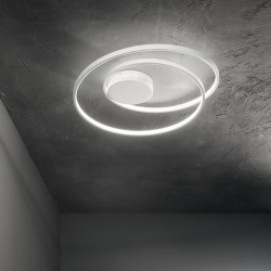 Plafoniera Oz Pl Dali Bianco LED, Alb, 304519, Ideal Lux Italia