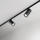 Downlight pe Sina Magnetica Ego Track Single 19W 3000K On-Off Bk LED, Negru, 305608, Ideal Lux Italia