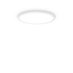 Plafoniera Baie Fly Slim Pl D45 4000K LED, Alb, 306667, Ideal Lux Italia