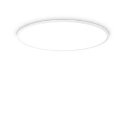 Plafoniera Baie Fly Slim Pl D90 3000K LED, Alb, 306681, Ideal Lux Italia
