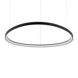 Suspensie Gemini Sp D105 Nero LED, Negru, 307695, Ideal Lux Italia