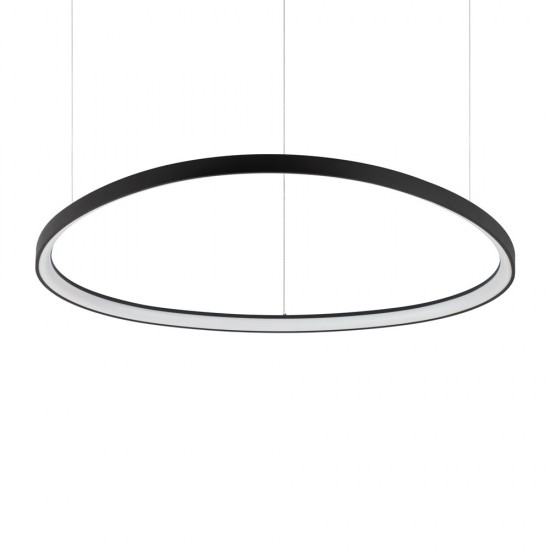 Suspensie Gemini Sp D105 Nero LED, Negru, 307695, Ideal Lux Italia