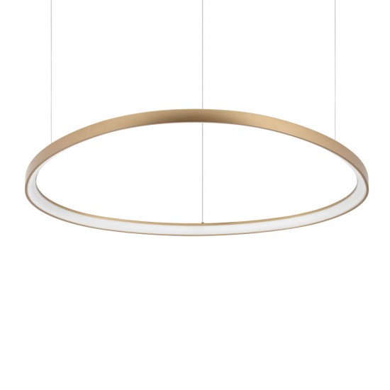 Suspensie Gemini Sp D105 Ottone LED, Auriu, 307701, Ideal Lux Italia