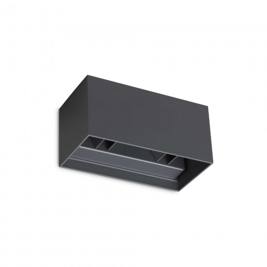 Aplica Exterior Atom Ap D20 LED, Antracit, 313412, Ideal Lux Italia