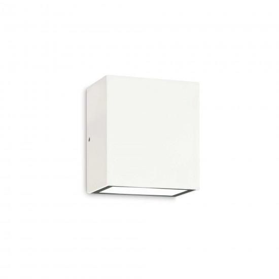 Aplica Exterior Argo Ap1 3000k LED, Alb, 317564, Ideal Lux Italia