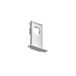 Accesoriu Sina Ego End Cap Recessed Trim Con Foro Alb, 320540, Ideal Lux Italia