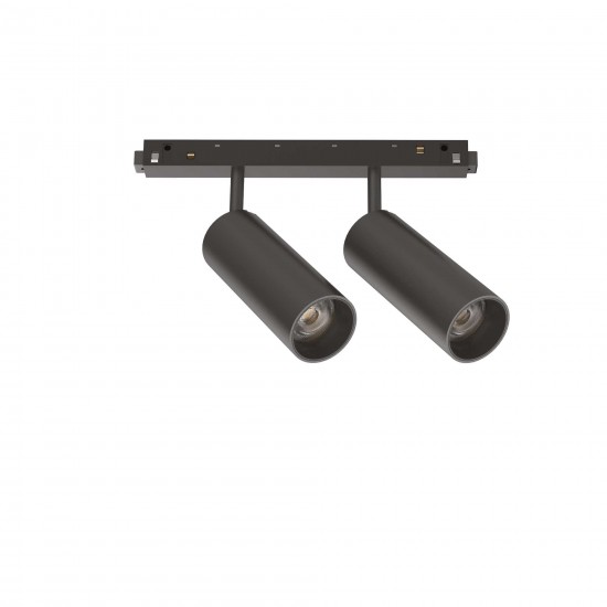 Downlight pe Sina Magnetica Magnetica Ego Track Double 24w 4000k On-off LED, Negru, 321844, Ideal Lux Italia