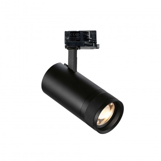 Downlight Pe Sina 1 Faza Eos 25w 4000k On-off LED, Negru, 322100, Ideal Lux Italia