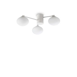 Lustra Plafon Hermes Pl3 D60 G9, Alb, 322667, Ideal Lux Italia
