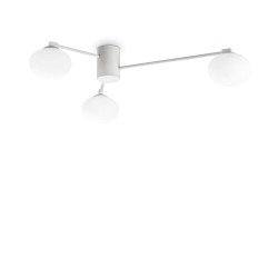 Lustra Plafon Hermes Pl3 D90 G9, Alb, 322674, Ideal Lux Italia