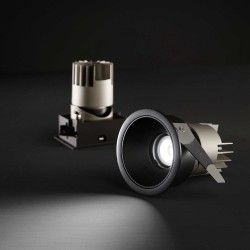 Accesoriu Spot Zeus Frame Trim Square 13w Negru, 323534, Ideal Lux Italia