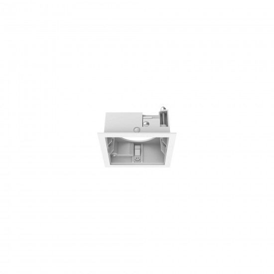 Accesoriu Spot Zeus Frame Trim Square 13w Alb, 324876, Ideal Lux Italia