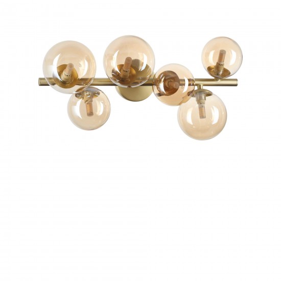 Plafoniera Perlage Pl6 G9, Amber, 327822, Ideal Lux Italia