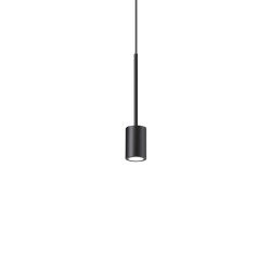 Pendul Archimede Sp Cilindro LED, Negru, 328331, Ideal Lux Italia
