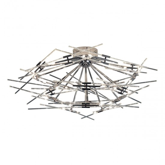 Plafoniera K-Lighting Oriente, G4, Crom, 018001D110C, Portugalia