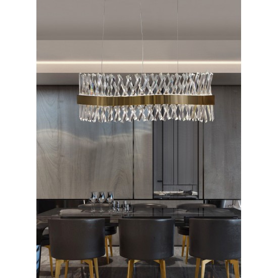 Candelabru K-Lighting Liberta, Led, Auriu, 018117L105G, Portugalia