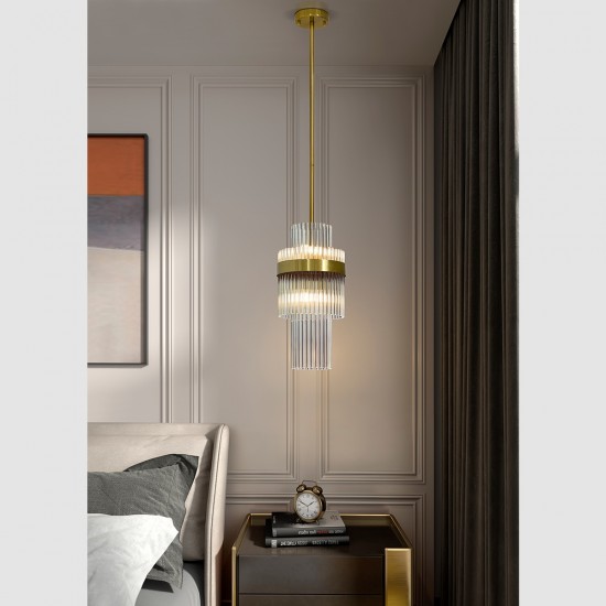 Pendul K-Lighting Oriente, G9, Auriu, 018126D24G, Portugalia