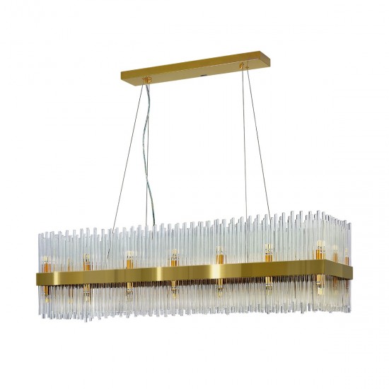 Candelabru K-Lighting Oriente, G9, Auriu, 018126L120G, Portugalia